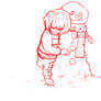 Snowman Love WIP