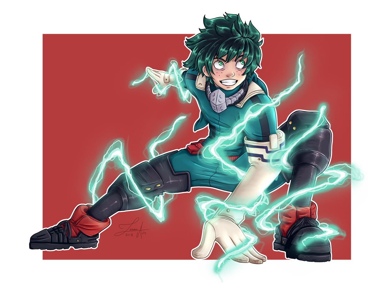 Deku Fan Art My Hero Academia 2 by Jesuka on DeviantArt