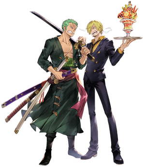 Zoro and Sanji - 1