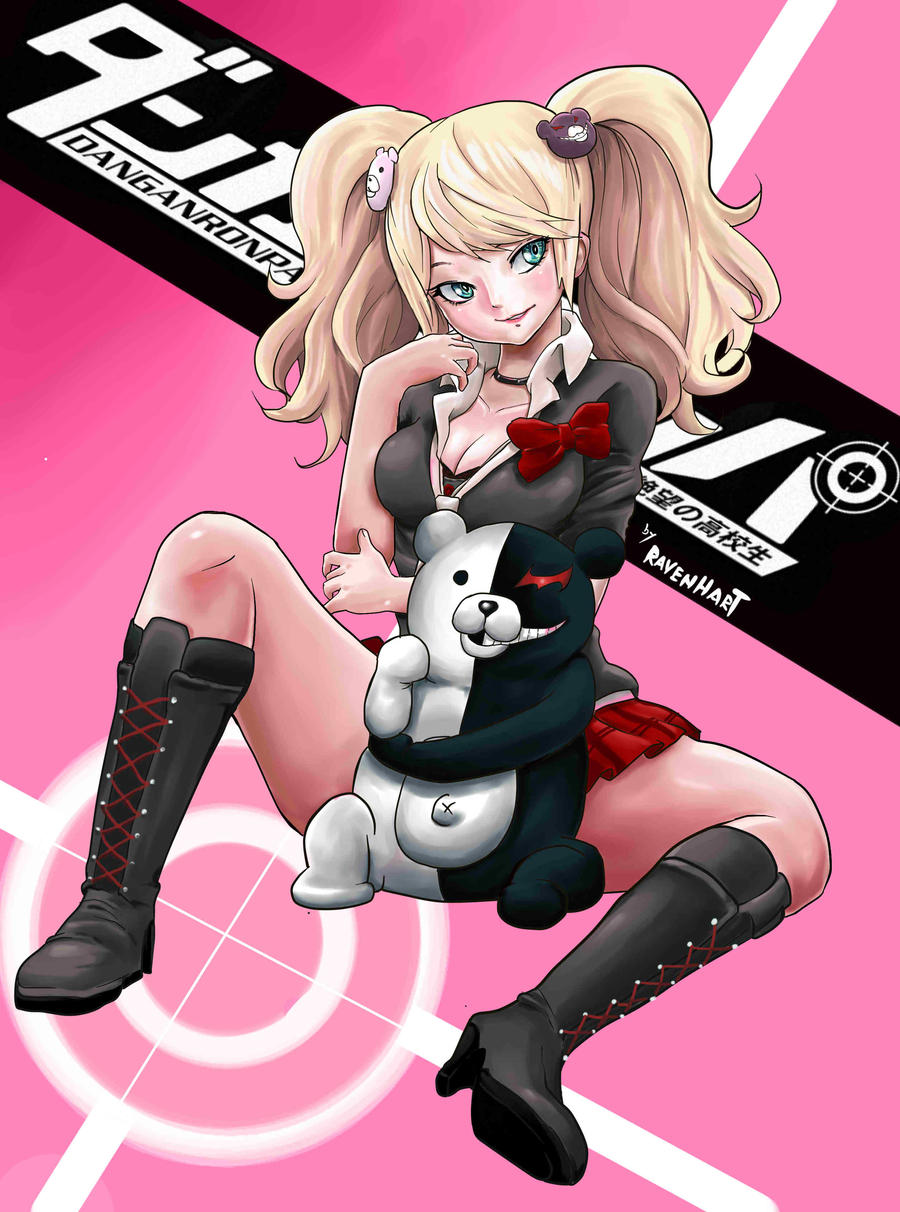 Dangan Ronpa junko enoshima fan art