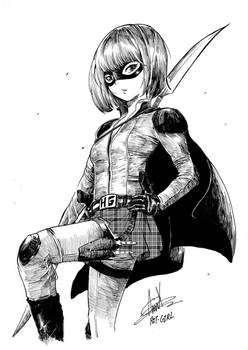 KICK ASS's HIT GIRL fanart