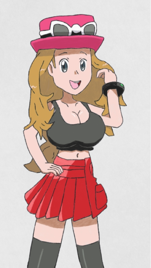 Serena from Pokemon by Theboyofmanynames on DeviantArt.