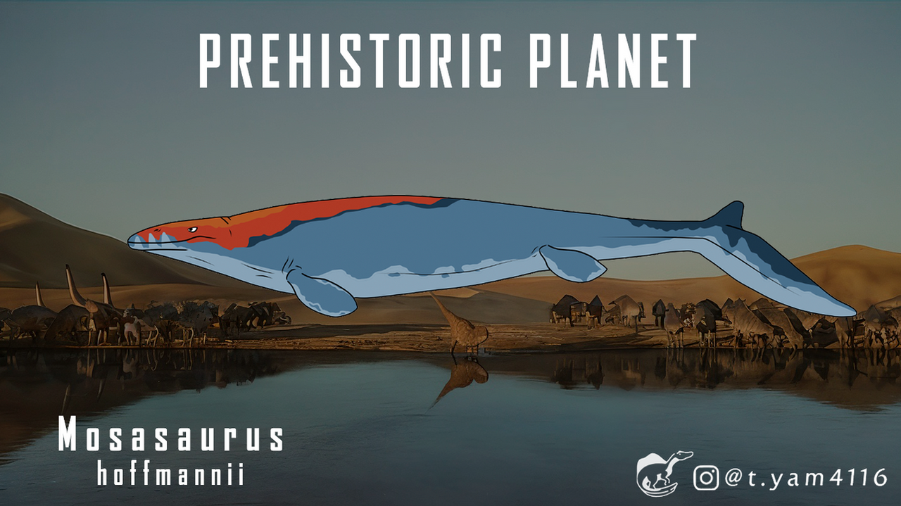 Mosasaurus Prehistoric Planet by BlackDaddy212 on DeviantArt