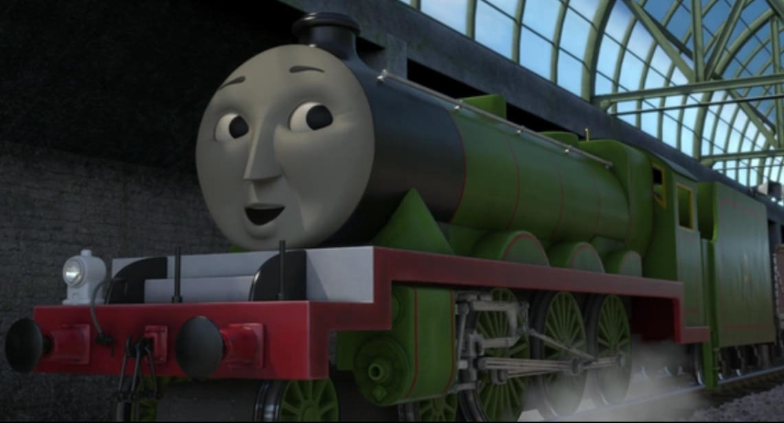 Henry the green engine by goldchild1 on DeviantArt