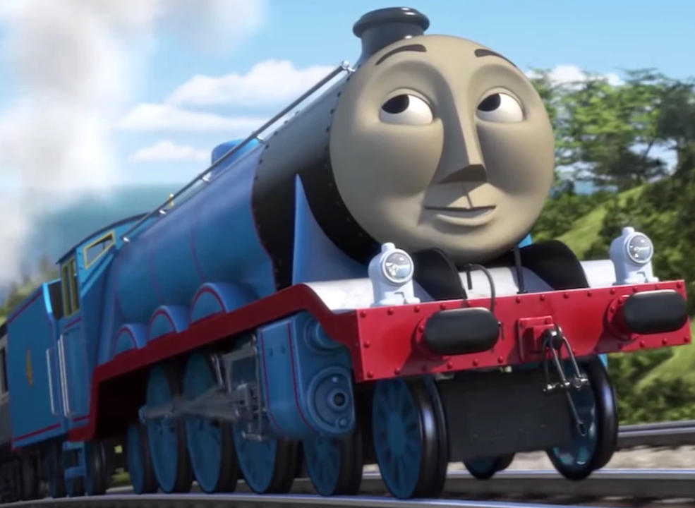 Gordon the big engine by goldchild1 on DeviantArt