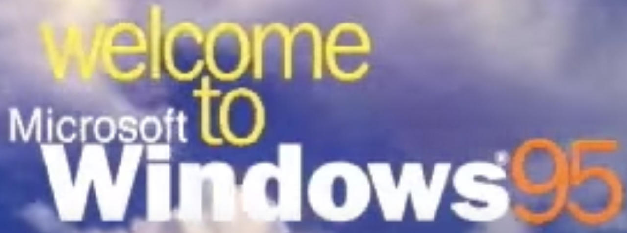 Welcome to Microsoft Windows 95 by goldchild1 on DeviantArt