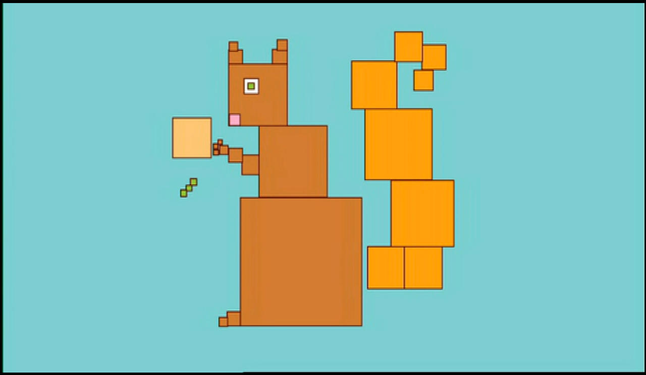 The squares are making a picture by goldchild1 on DeviantArt