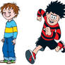 Horrid Henry and Dennis the Menace