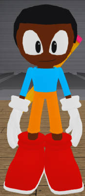 Cartoon Caiden in STH Style