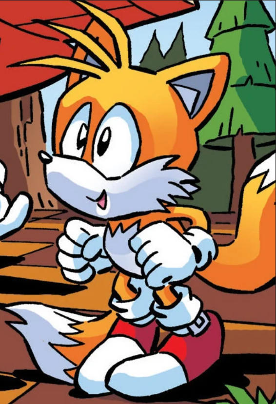 Archie Tails Transparent Classic Archie Tails by goldchild1 on DeviantArt