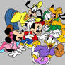 Young Mickey Mouse and Friends