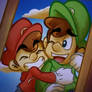 Mario and Luigi (Nintendo High)
