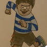 Caiden the Cheeky in Beano Style