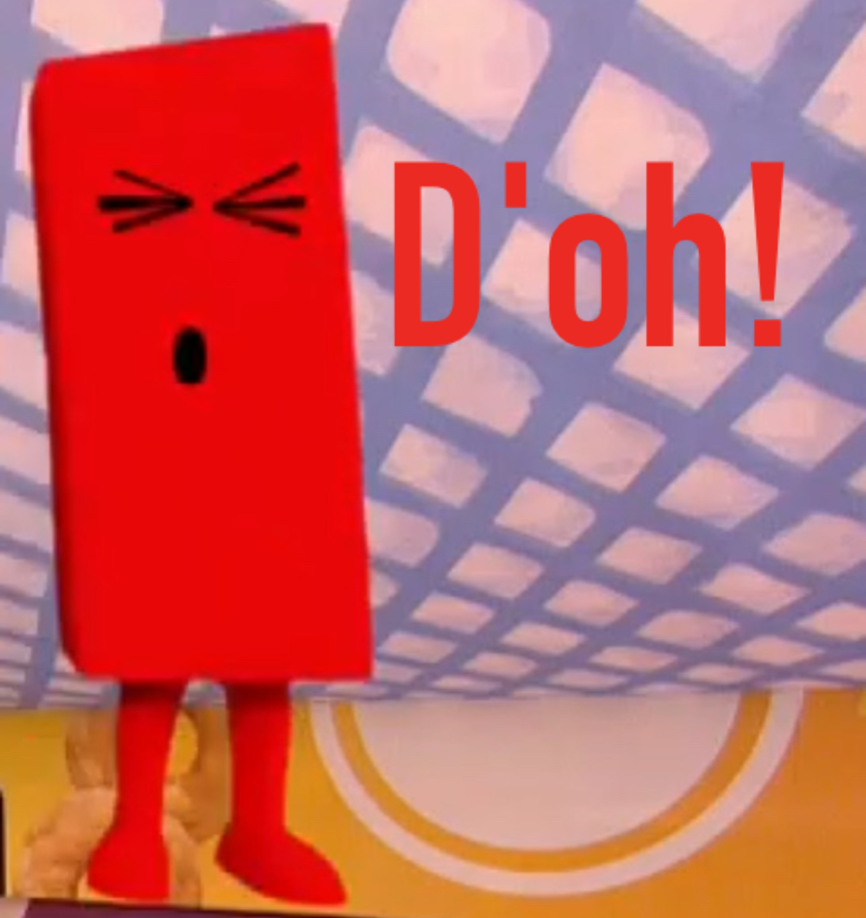 Rectangle said D'oh by goldchild1 on DeviantArt