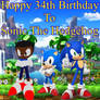 Happy 34th Birthday, Sonic