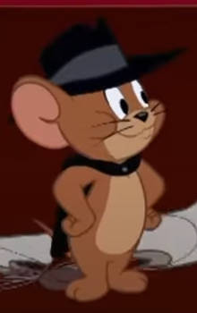 Jerry dress up as Van Helsing
