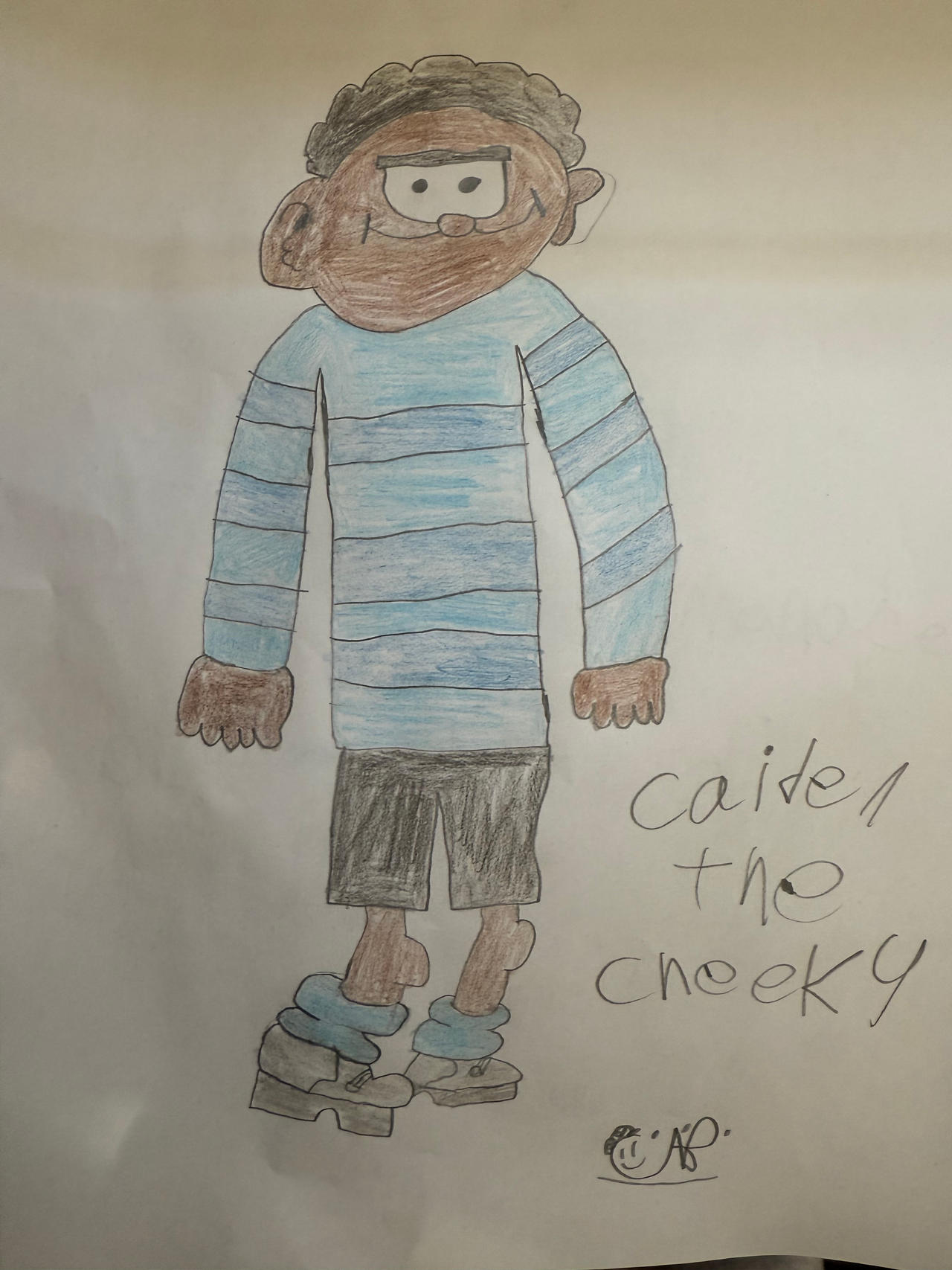 My first attempt at Caiden the Cheeky