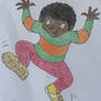 Cheeky Caiden in Horrid Henry book style