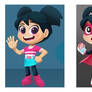 2D Zoey and StarBeam