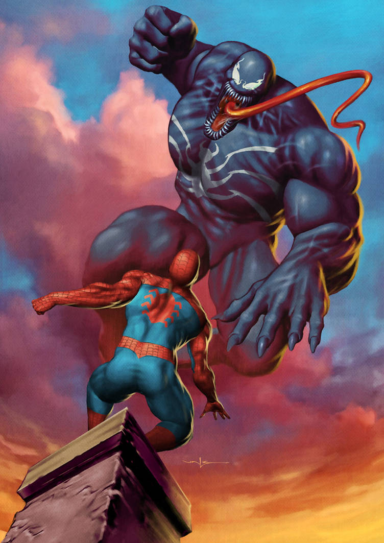 Spiderman vs Venom - updated by CValenzuela