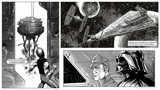 STAR WARS - panel samples