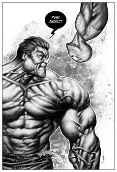 HULK v/s Spidey