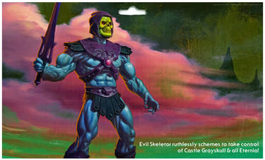 Skeletor cardback mock-up