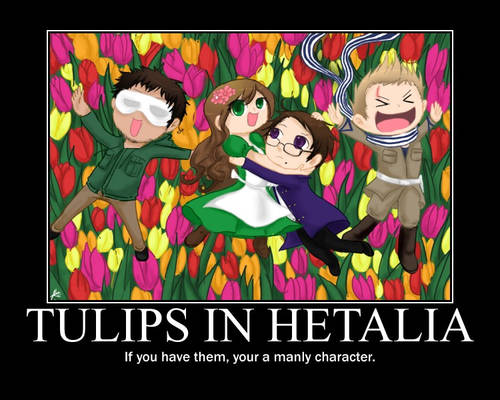 Hetalia manly trio poster