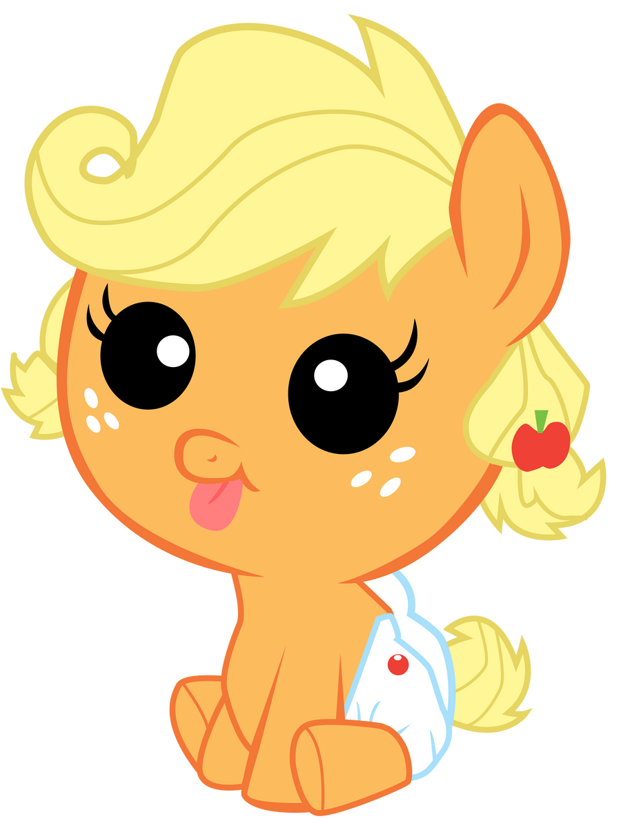 Vector: Filly Applejack