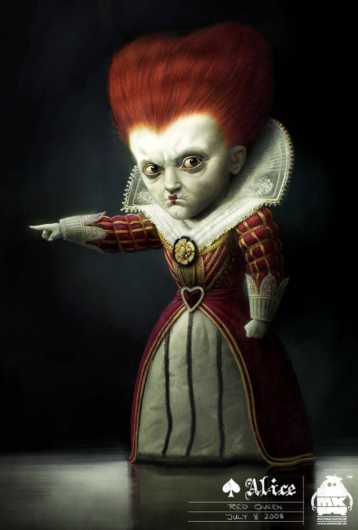 Alice in Wonderland-Red Queen by michaelkutsche