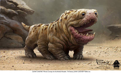 John Carter - Woola Concept Art