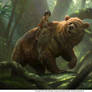 The Jungle Book: Baloo and Mowgli concept
