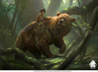 The Jungle Book: Baloo and Mowgli concept