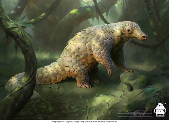 The Jungle Book: Pangolin concept