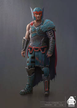 Thor: Ragnarok - Gladiator Thor Concept