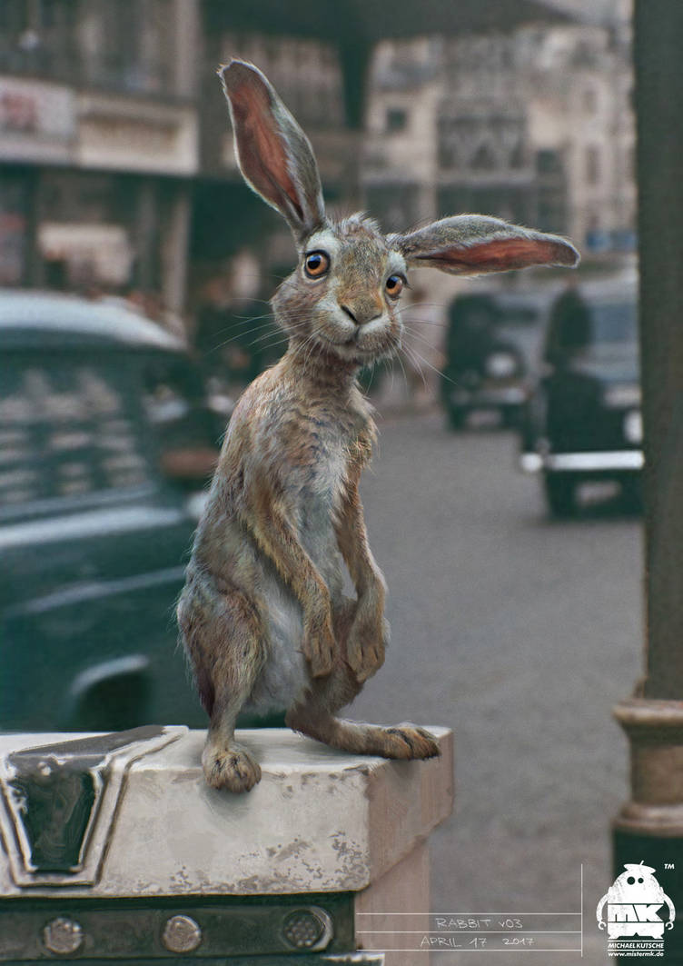 Christopher Robin: Rabbit Character Design by michaelkutsche on DeviantArt