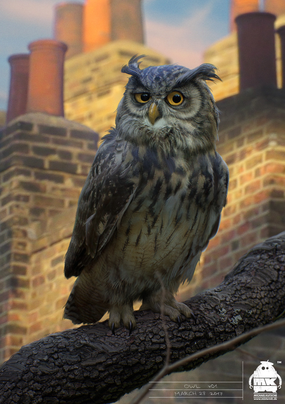 Christopher Robin: Owl Character Design