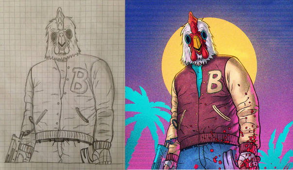 Hotline Miami 2 - Wrong Number / Payday 2 - Jacket