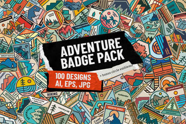 Adventure Badge Pack   Bonus