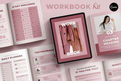 Coaching Workbook Template CANVA