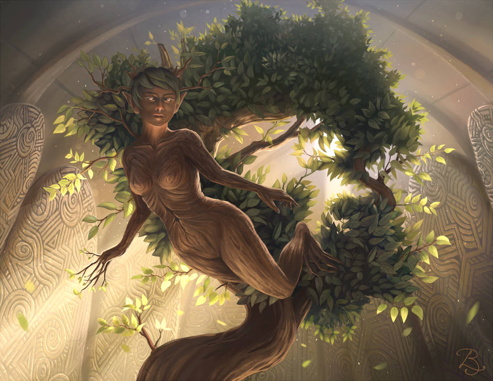 Lund ~ Goddess of Nature by Blunell