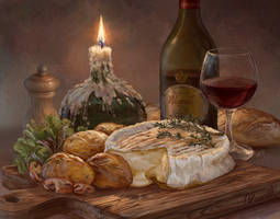 Roasted Camembert Study