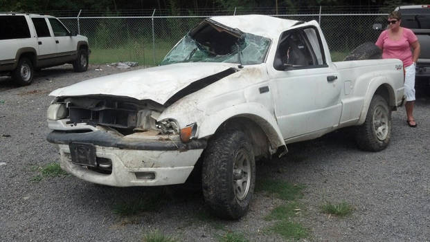 This was the truck I was in..