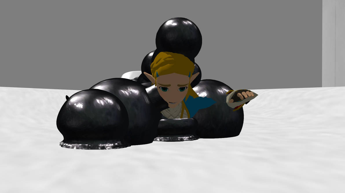 Zelda Inflation Princess Zelda Blobbed(BotW) by CircusBaby01 on DeviantArt