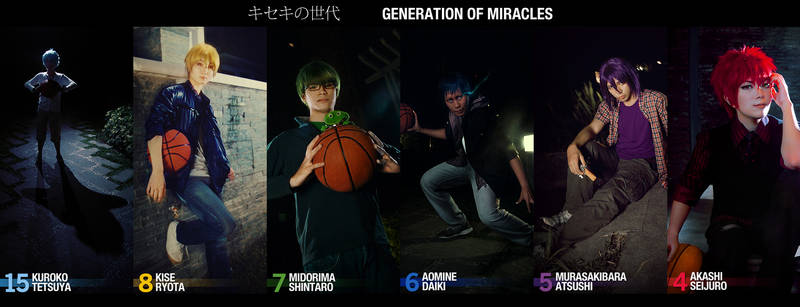 Generation of Miracles Casual Portraits