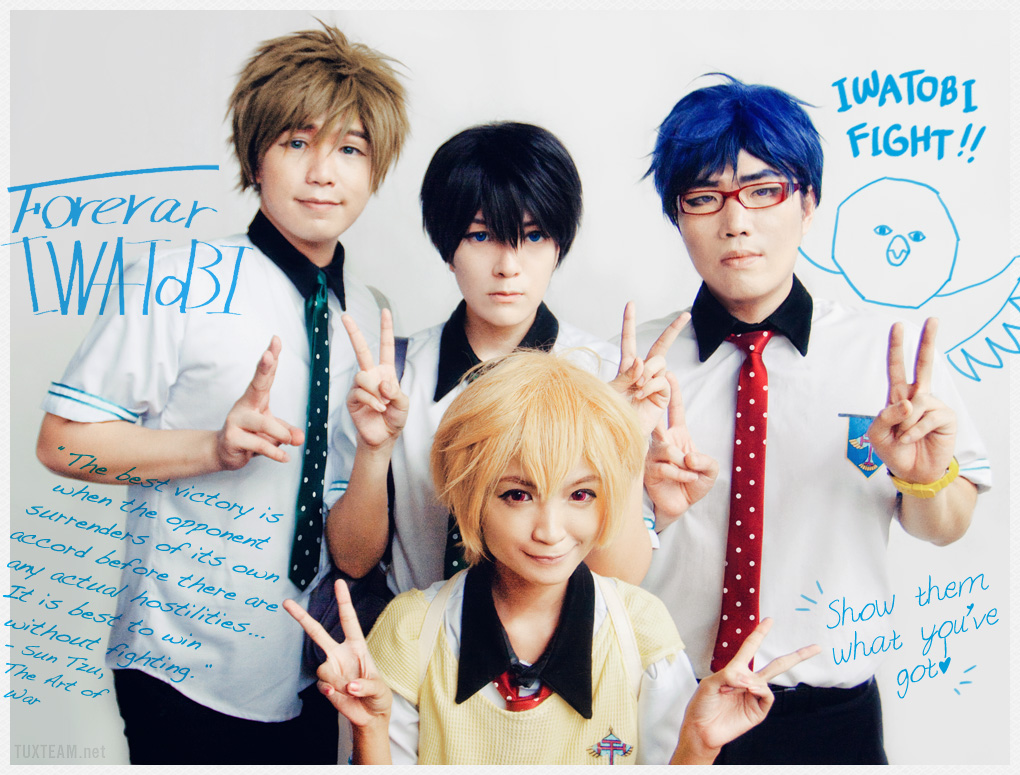 Free! - Iwatobi Swim Club Yearbook Photo