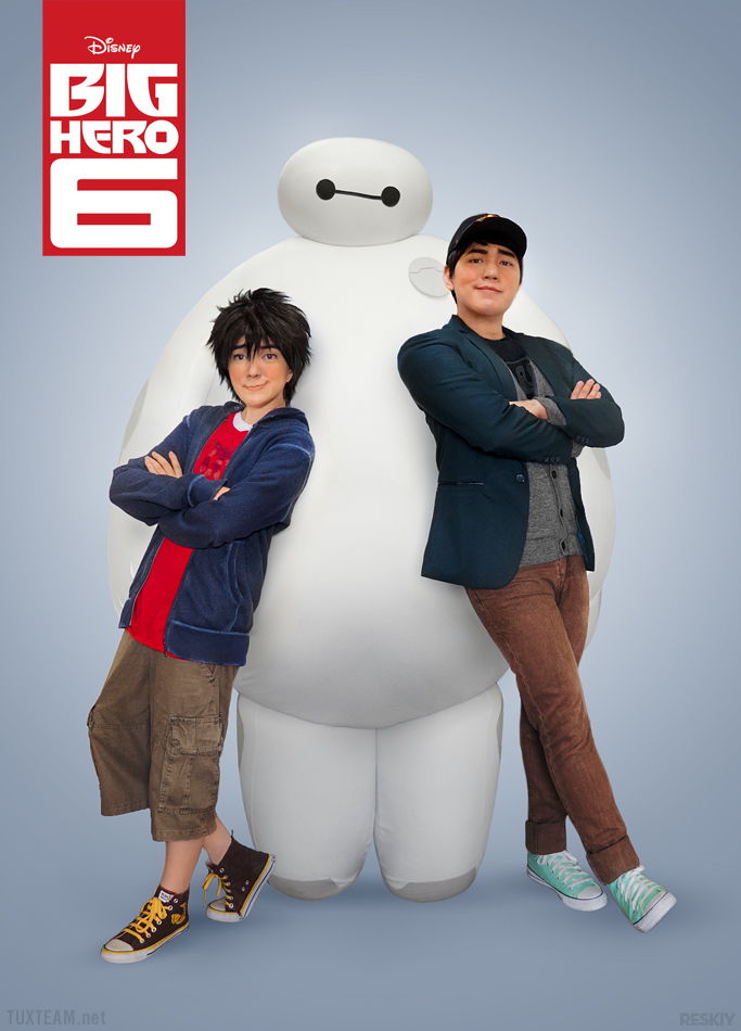 Big Hero 6: Movie Poster Style!