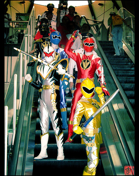 Ridin' the Escalatorzord