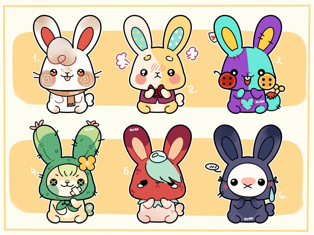 F2U Bunny/Rabbit Adoptable Base by Uiritas on DeviantArt