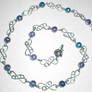 Purple Swirly Necklace